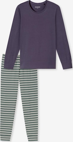 Pyjama 'Casual Essentials' SCHIESSER en bleu : devant