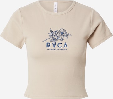 Maglietta 'GOOD DAY' di RVCA in verde: frontale