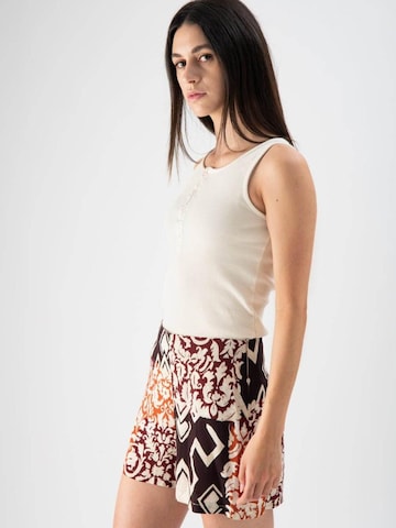 MND T-shirt Tankinitop 'Creamy' in Beige