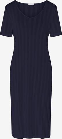 Hanro Nightgown ' Simone ' in Blue: front