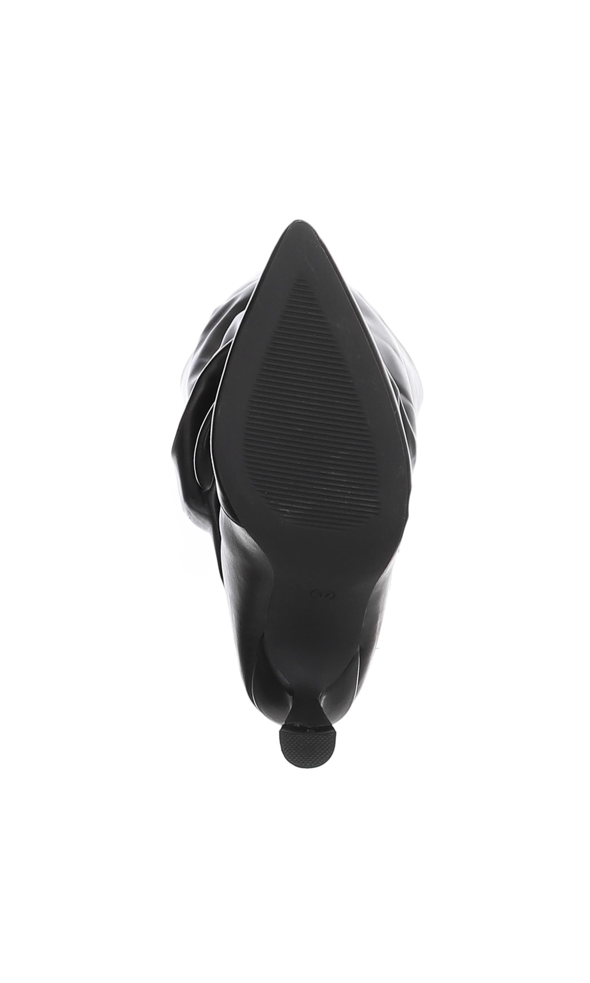 Ital-Design Overknees in Schwarz