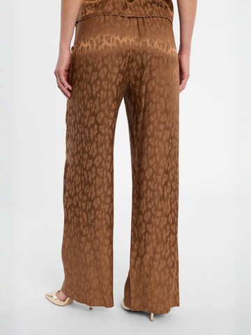 Ana Alcazar Loosefit Hose 'Dohia' in Braun