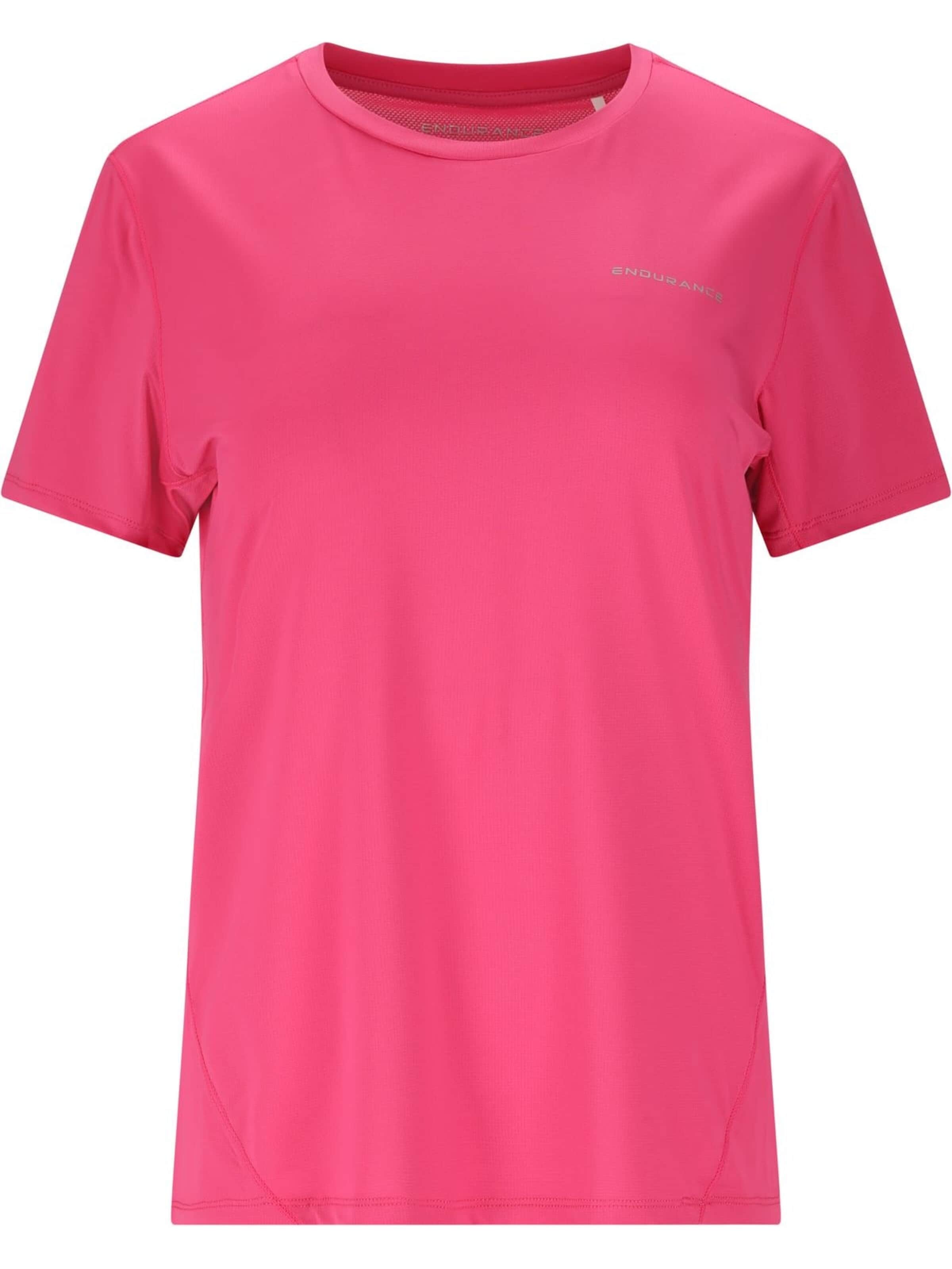 T-shirt fonctionnel 'Nan W SS Tee' ENDURANCE en rose