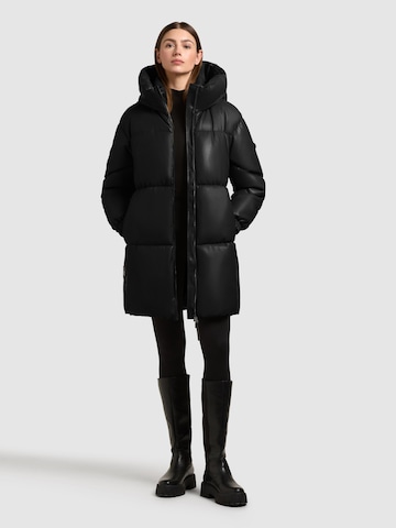 Manteau d’hiver 'Lorsa' khujo en noir