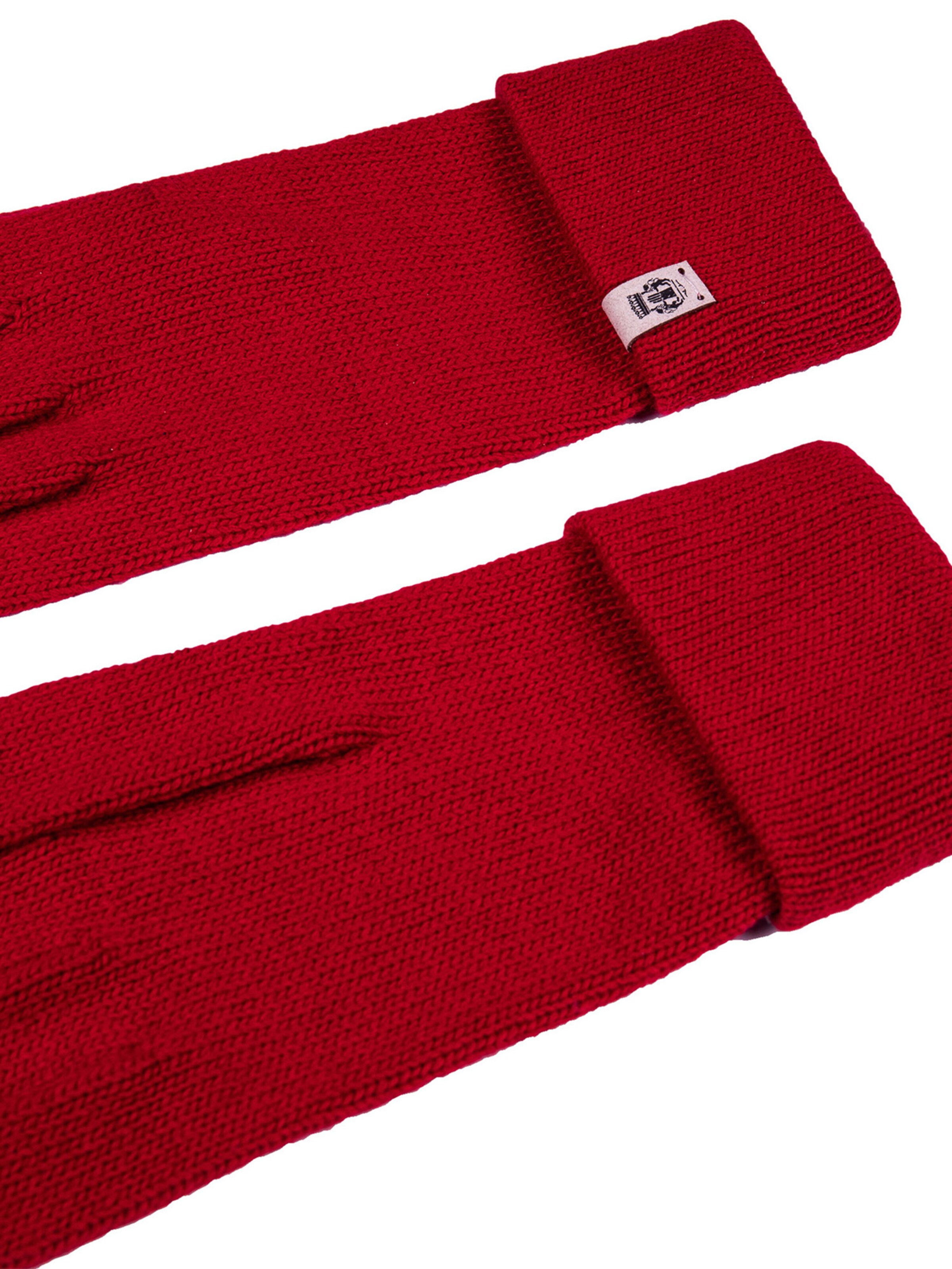 Roeckl Strickhandschuhe 'ESSENTIALS' in Rot