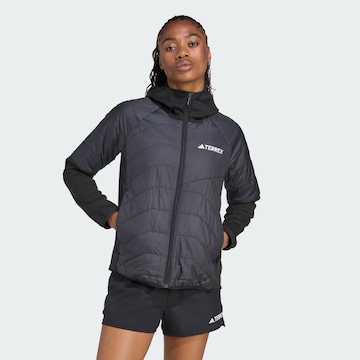 ADIDAS TERREX Outdoorjas in Zwart: voorkant