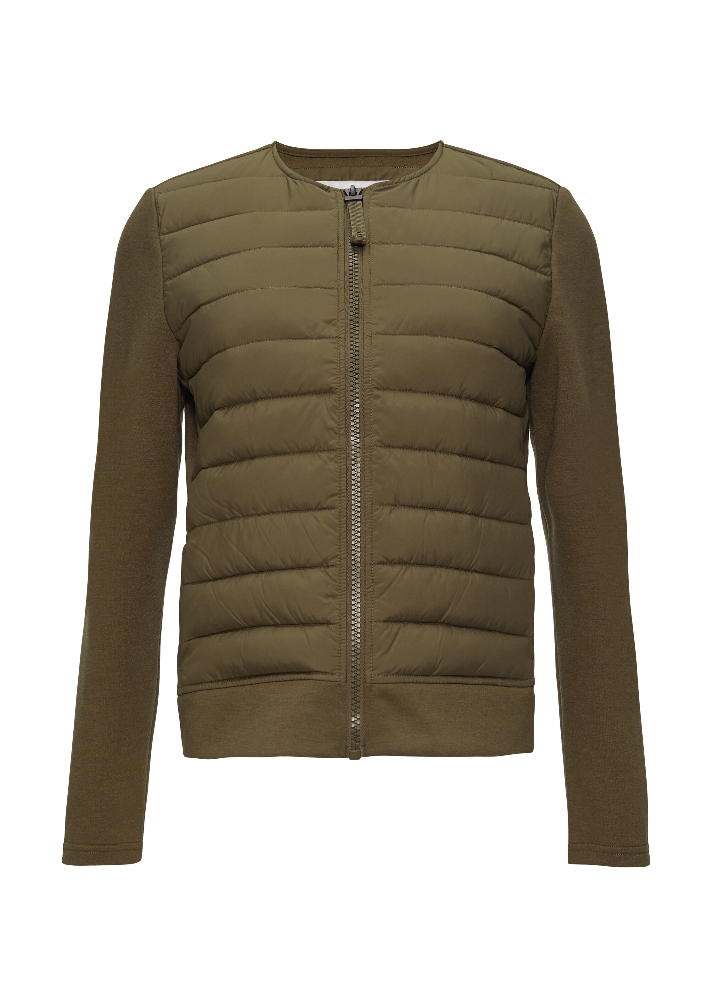 comma casual identity Between-Season Jacket in Green: front