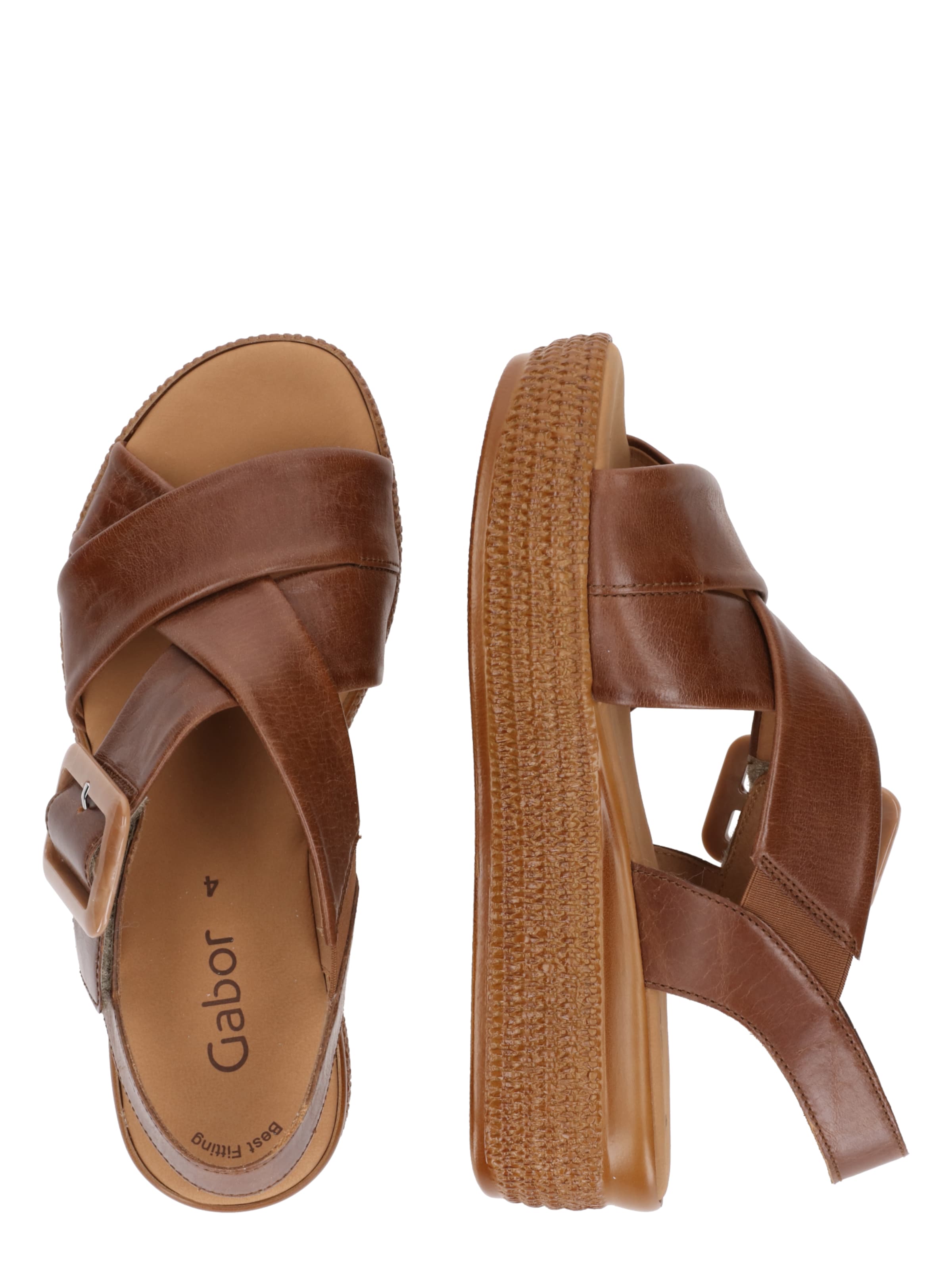 Sandales à lanières GABOR en marron