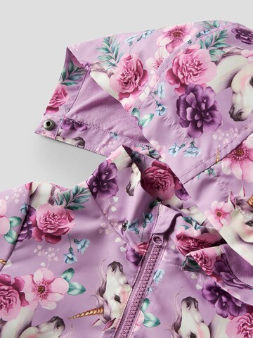 NAME IT Kurtka przejściowa 'NMFMAXI' w kolorze fioletowy