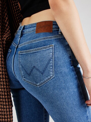 WRANGLER Скинни Джинсы 'SKINNY' в Синий