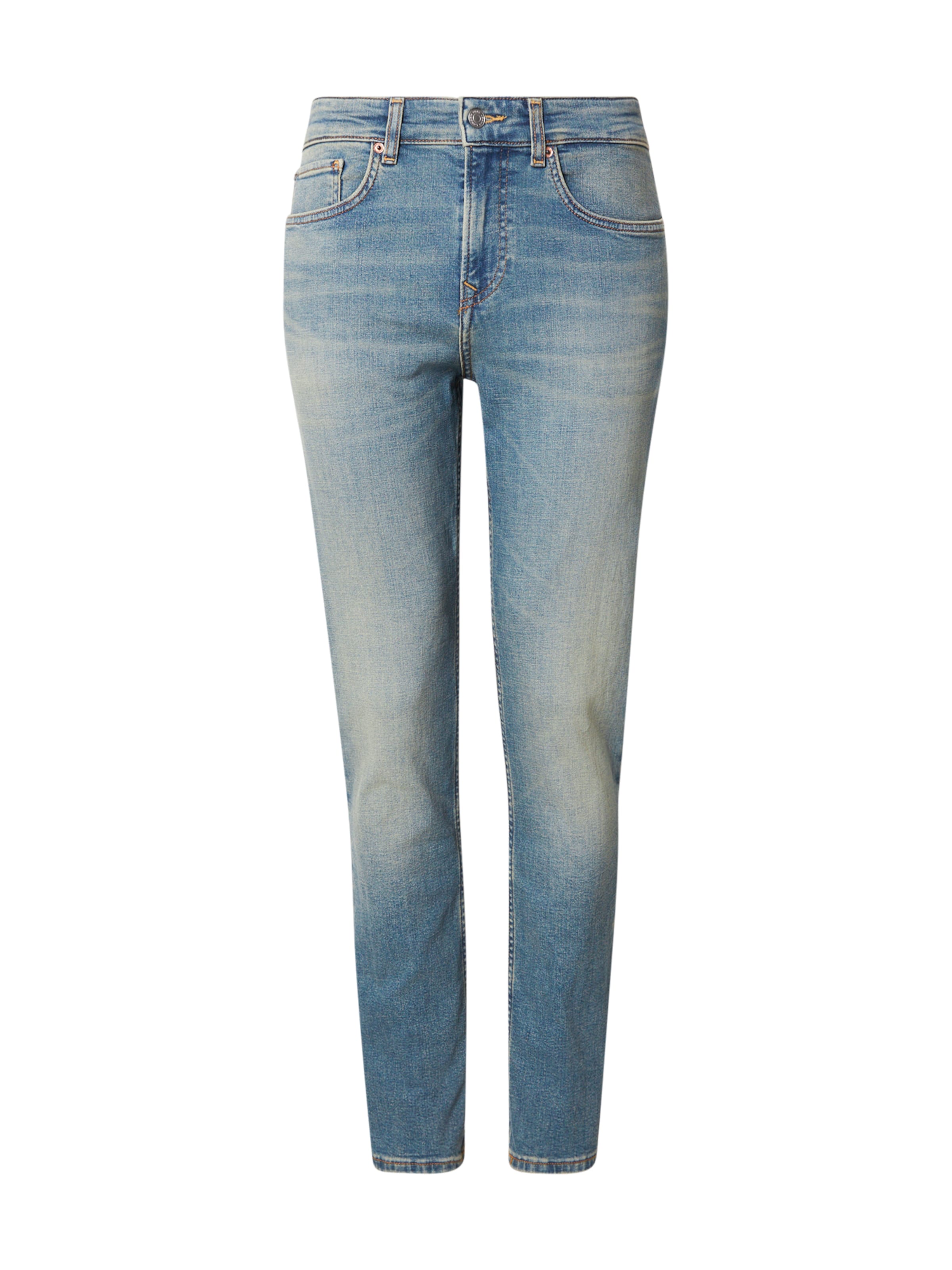 zils Pepe Jeans Piegulošs Džinsi 'Hatch': no priekšpuses