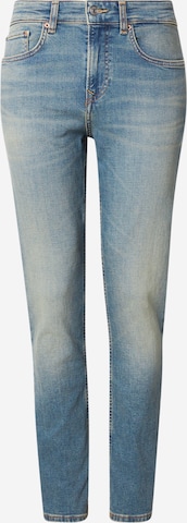 Coupe slim Jean 'Hatch' Pepe Jeans en bleu : devant