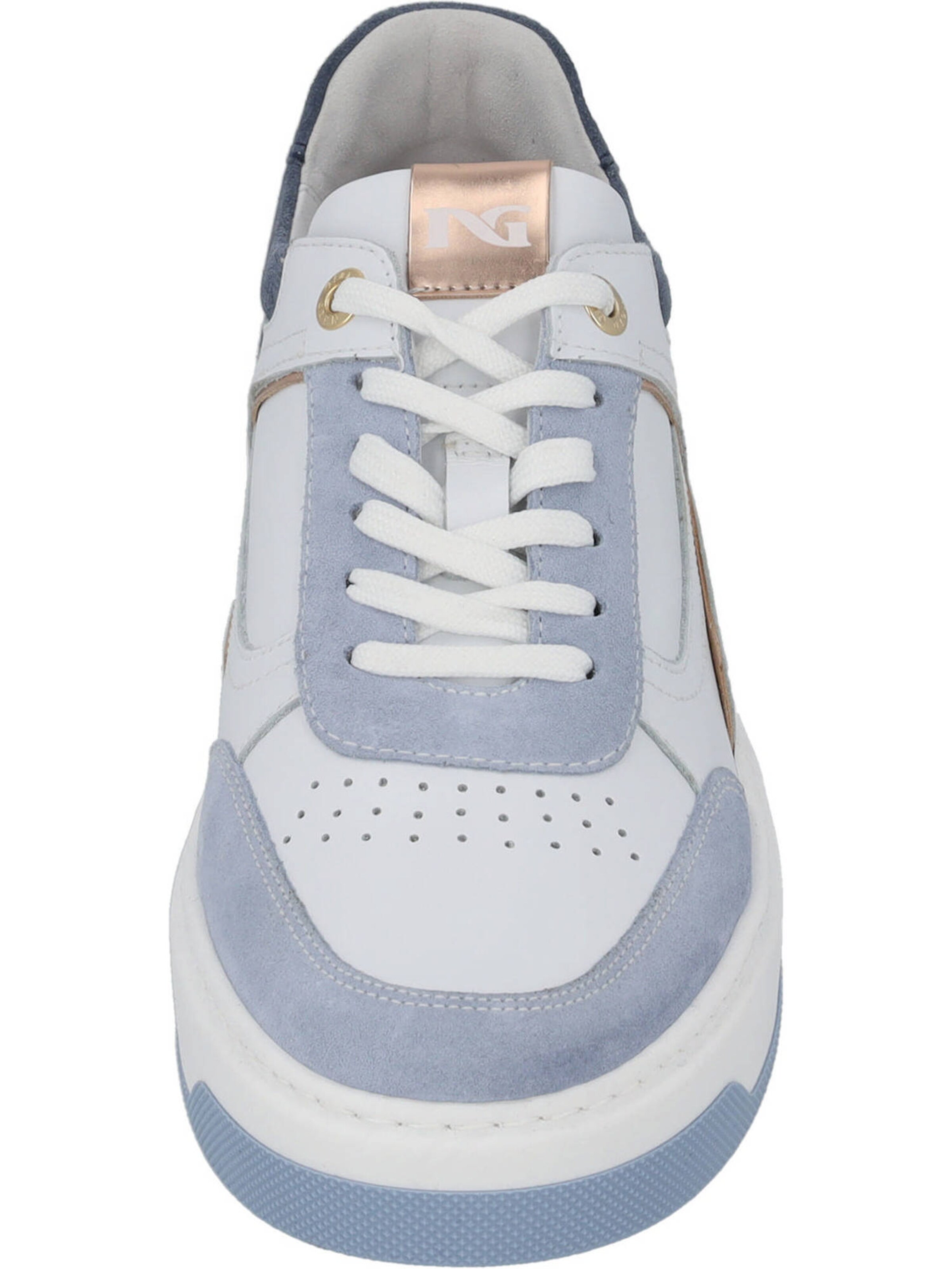 Baskets basses Nero Giardini en blanc