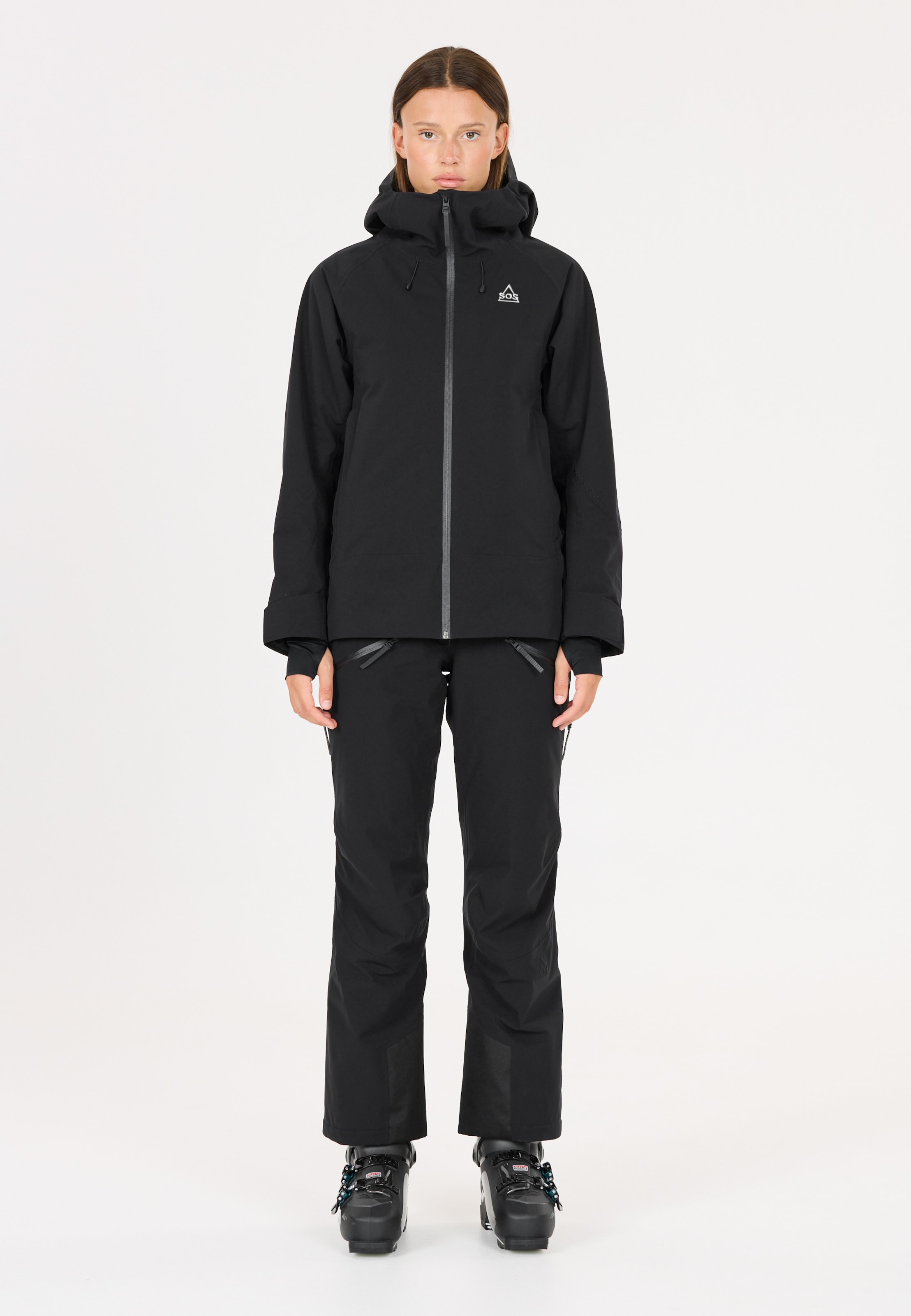 SOS Skijacke 'Gravity' in Schwarz