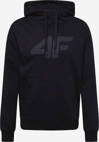 4FSportska sweater majica - crna boja: prednji dio