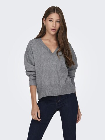 Pull-over JDY en gris : devant