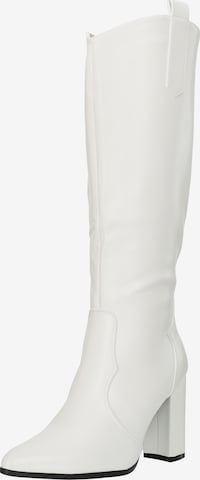 Salinyang Laarzen in Wit: voorkant