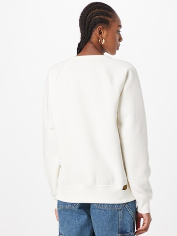 Sweat-shirt 'Premium core 2.0' G-STAR en blanc