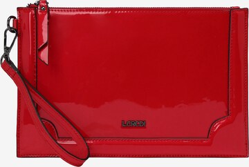 L.CREDI Clutch 'Kesha' in Rot: predná strana