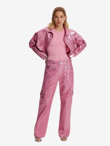 Loosefit Jeans cargo di NOCTURNE in rosa