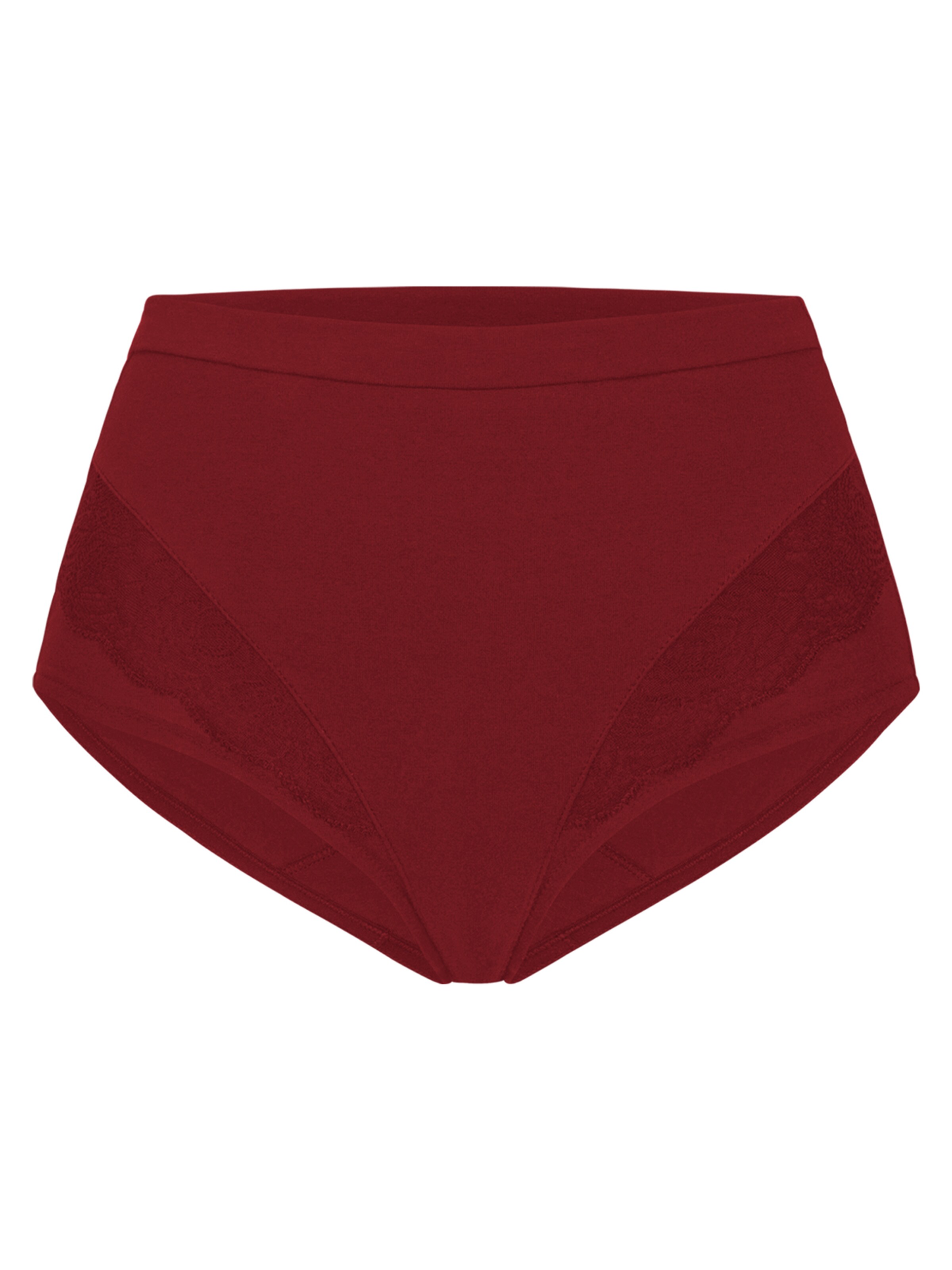 Erlich Textil Slip 'Josepha' in Rood: voorkant