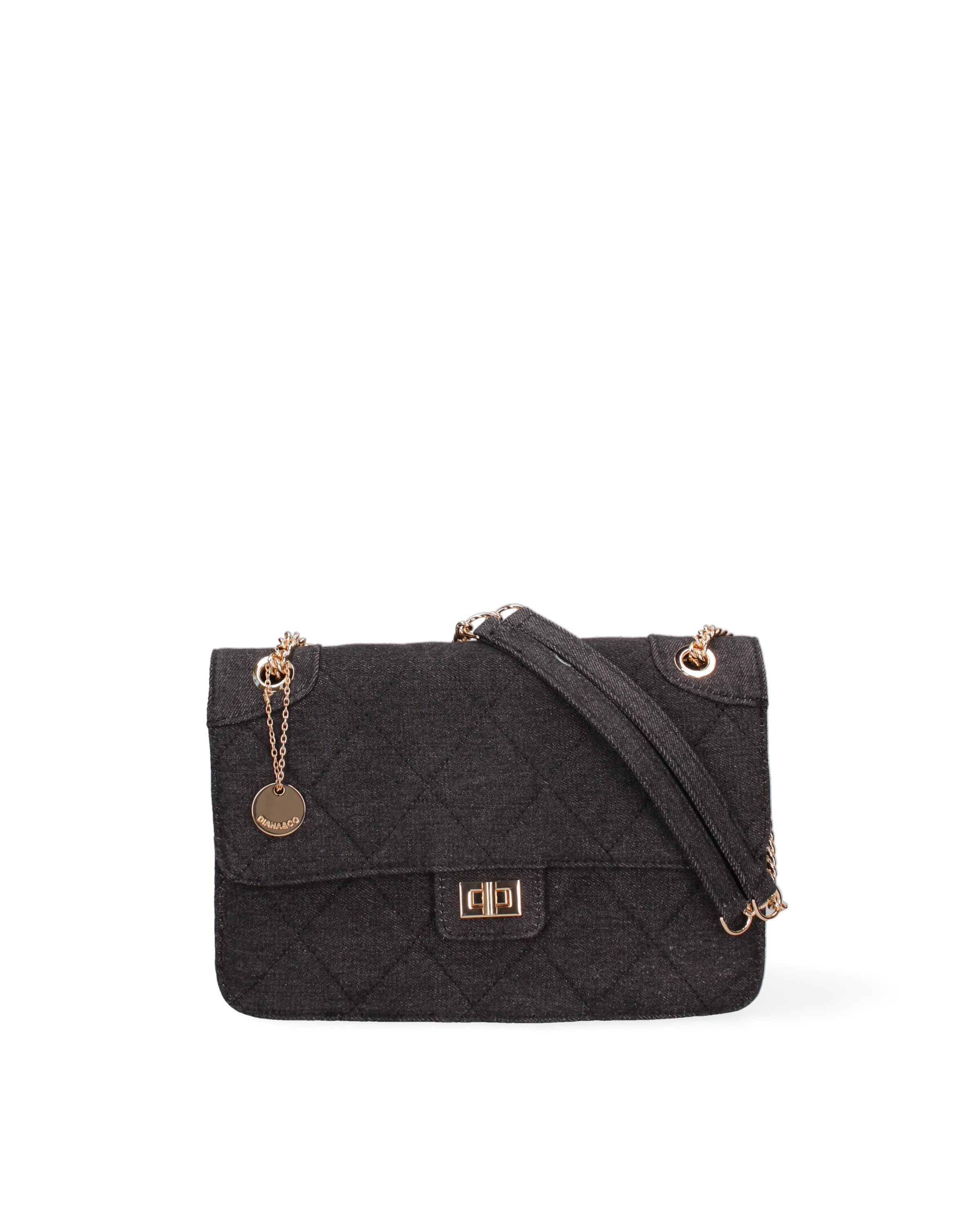 Borsa a spalla di Diana&Co. in nero: frontale