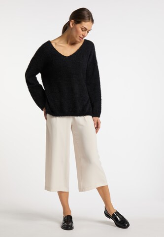 usha WHITE LABEL Pullover in Schwarz