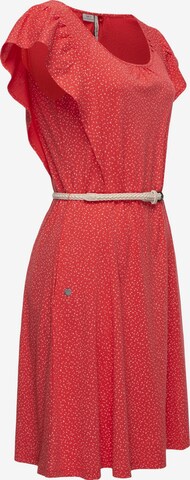 RagwearLjetna haljina 'Valeta' - crvena boja