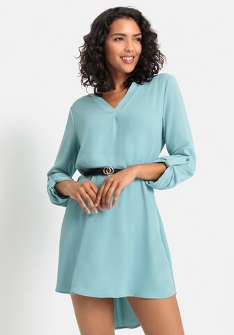 LASCANA Blouse in Blauw: voorkant