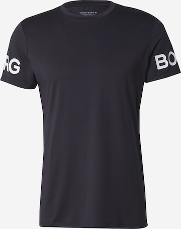 T-Shirt fonctionnel BJÖRN BORG en noir : devant