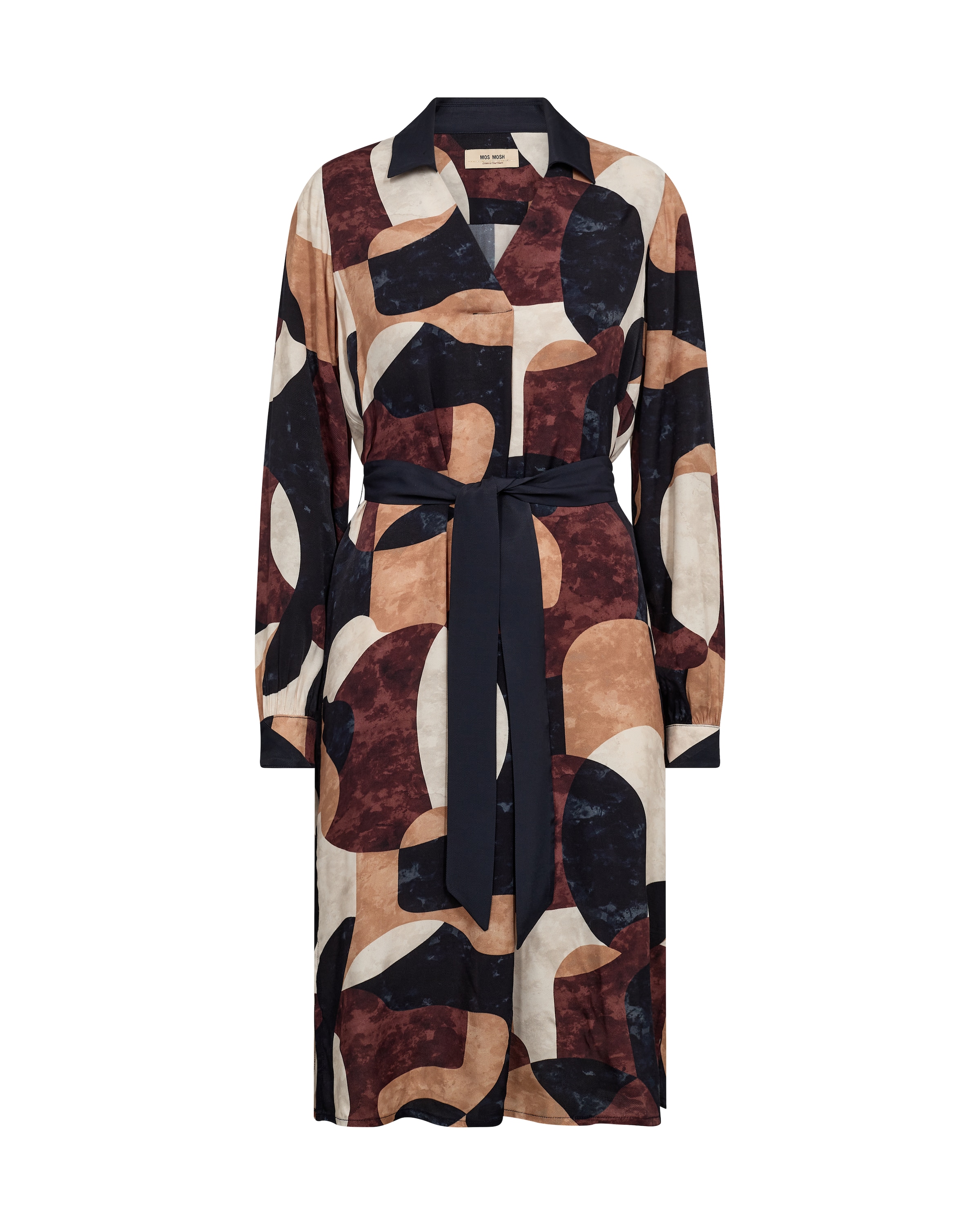 MOS MOSH Рокля в синьо: отпред