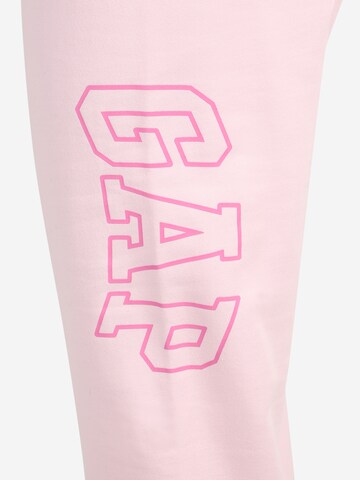 Gap Tall Zúžený Kalhoty – pink