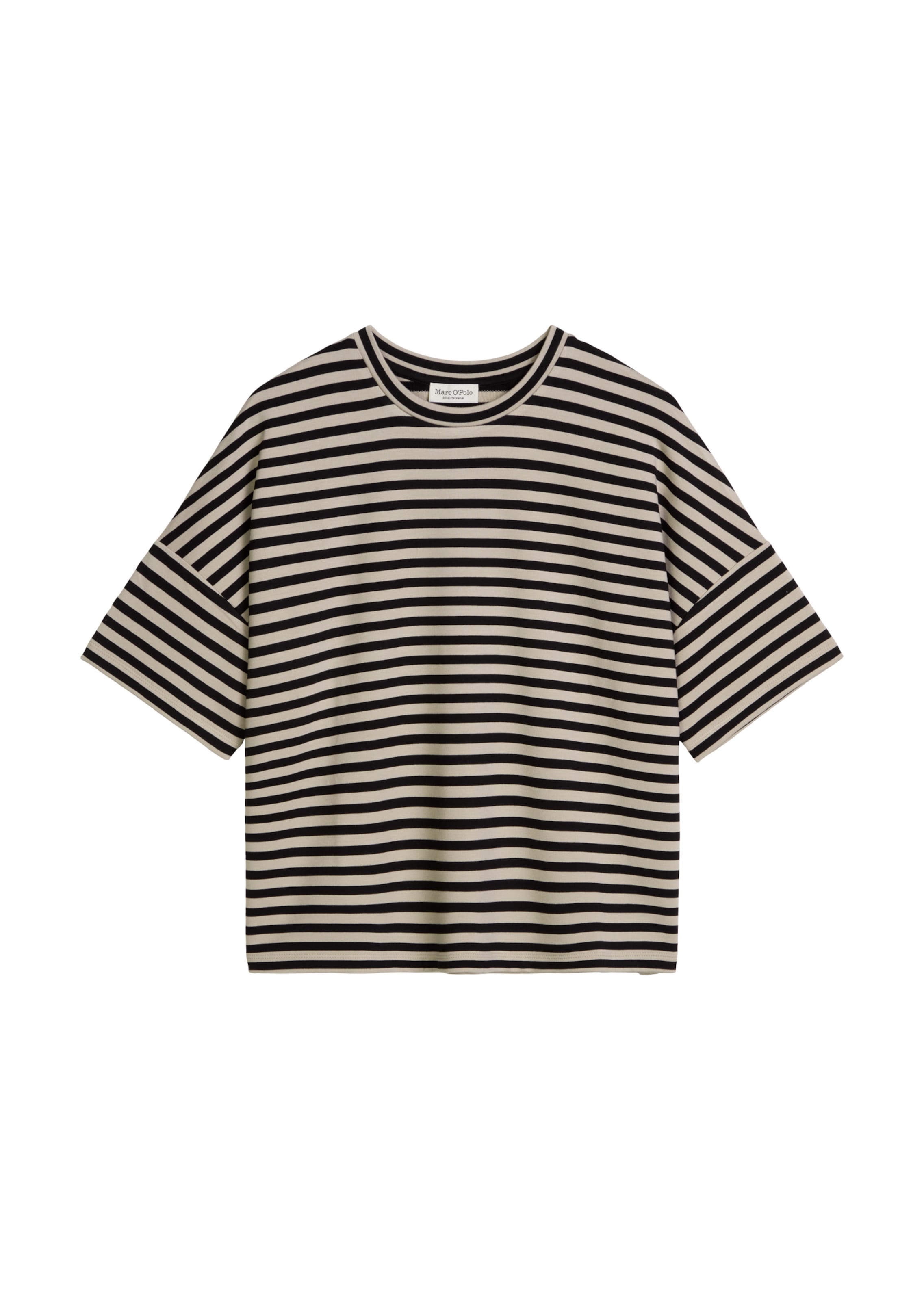 T-shirt Marc O'Polo en marron : devant