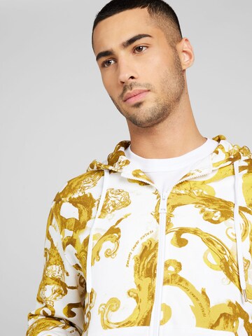 Veste de survêtement Versace Jeans Couture en blanc