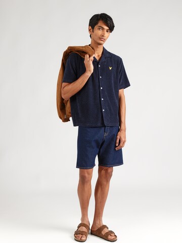 Lyle & Scott - Regular Fit Camisa em azul
