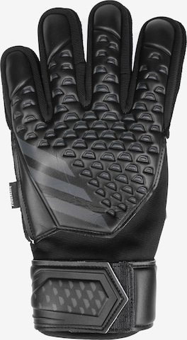 ADIDAS PERFORMANCE Athletic Gloves 'Predator Match Fingersave Goalkeeper' in Black