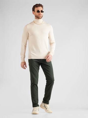 JACK & JONES Liibuv Chino-püksid 'Marco Fury', värv roheline