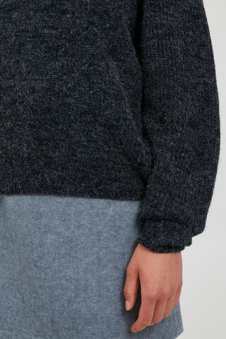 ICHI Sweater 'IHNOVO LS6' in Black