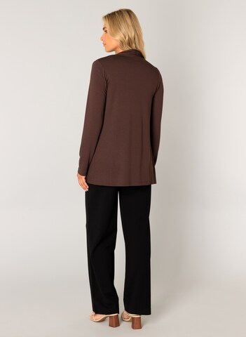 BASE LEVEL Strickjacke in Braun