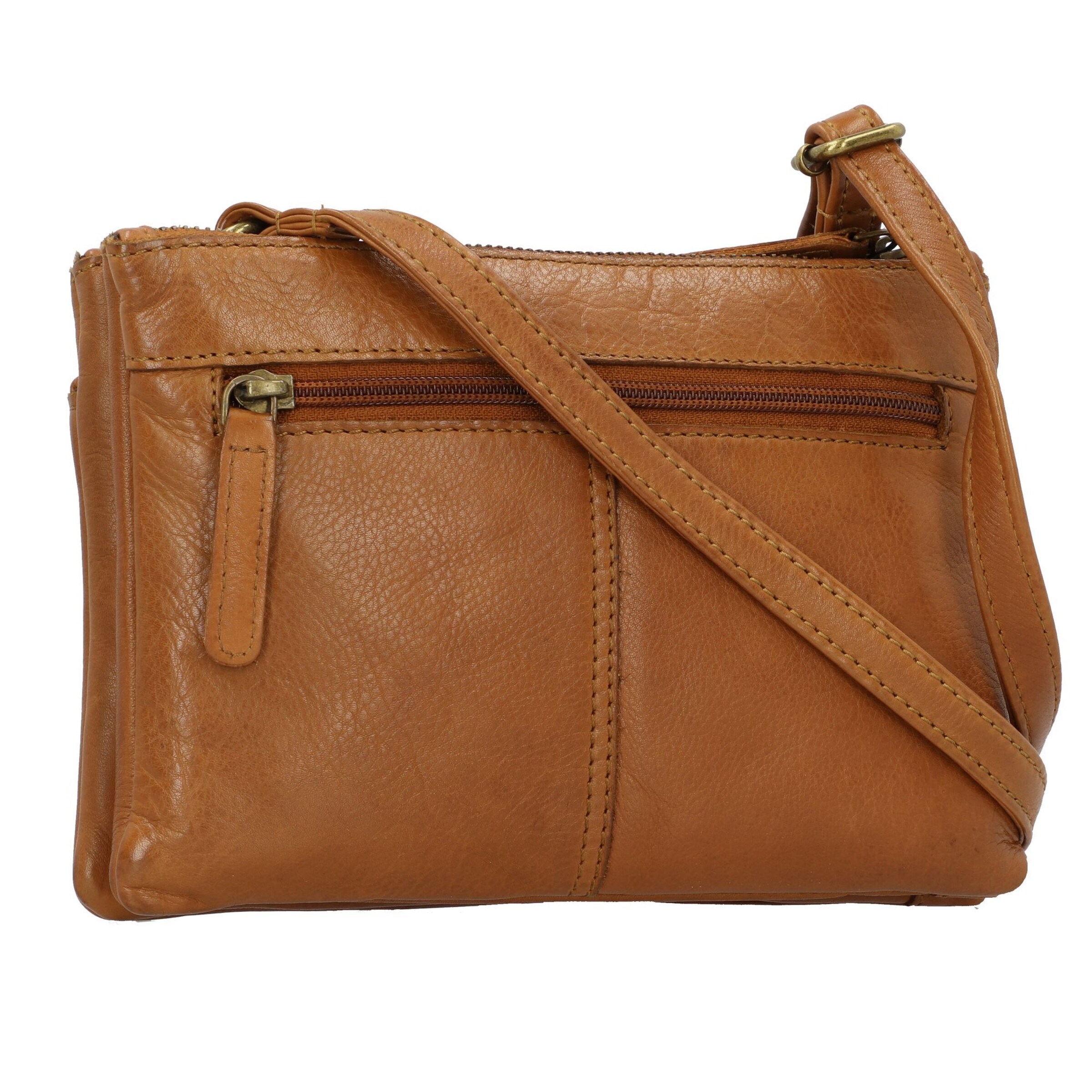 GREENBURRY Schoudertas 'Colombiana' in Bruin