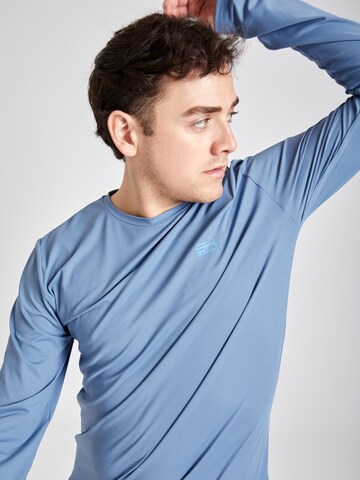 SPORTKIND Funktionsshirt 'Crew Neck Long Sleeve Shirt'‌‌‌‌‌‌‌‌‌‌ in Grau