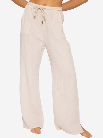 SASSYCLASSY Loosefit Broek in Beige