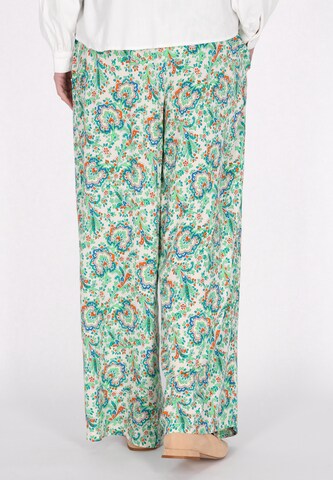 Wide Leg Pantalon usha FESTIVAL en vert