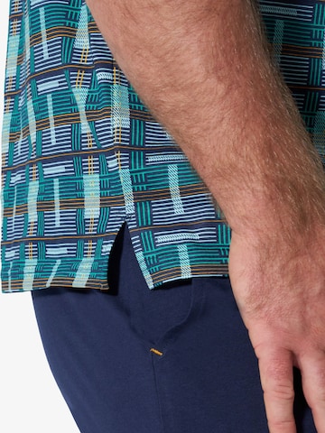 Jan Vanderstorm Short Pajamas 'Lanfur' in Blue