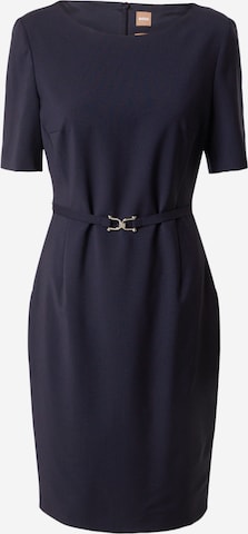 Robe 'Daleah' BOSS Black en bleu : devant