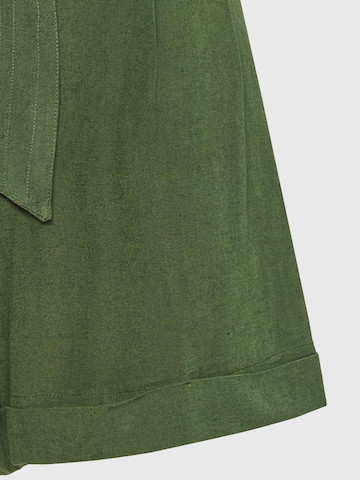 Funky Buddha Loose fit Trousers in Green