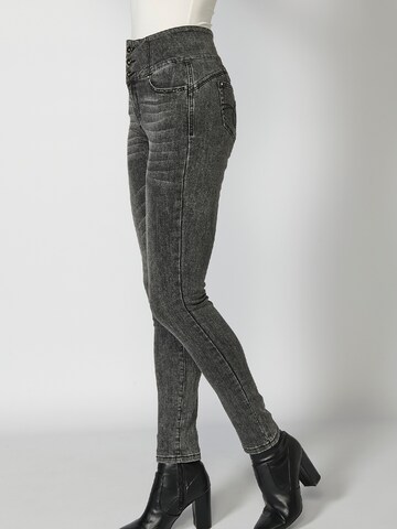 KOROSHI Skinny Jeans in Grey