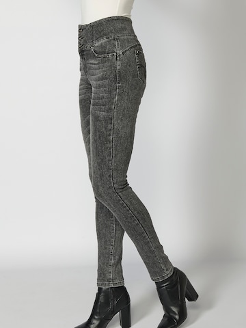 KOROSHI Skinny Jeansy w kolorze szary