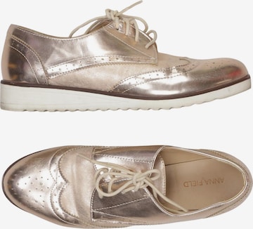Anna Field Sneaker 39 in Gold: Vorderseite