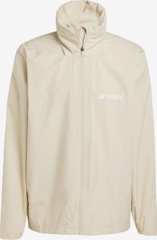 ADIDAS TERREX Куртка в спортивном стиле 'Ess' в Бежевый: спереди